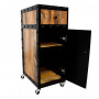 Industrial barbershop hairdressing trolley