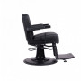 Fauteuil barbier salvatore noir 