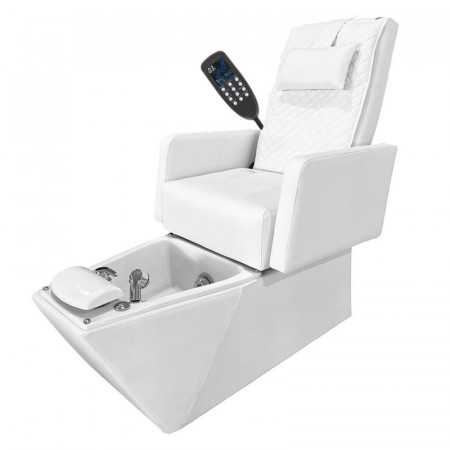 Cadeira Greco White Massagem SPA Pedicure com Hidromassagem