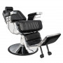 Fauteuil de barbier gabbiano royal, noir  