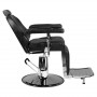 Fauteuil de barbier hair system sm138 noir 