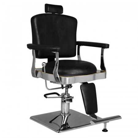 Fauteuil de barbier hair system sm180 noir 