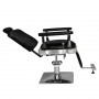 Fauteuil de barbier hair system sm180 noir 