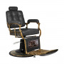 Gabbiano Boss HD Old Leather Friseurstuhl, schwarz 