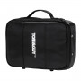 Barber's hairdressing case, black material 