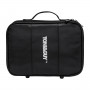 Barber's hairdressing case, black material 