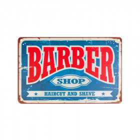 Tablica ozdobna barber B006 