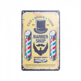 Tablica ozdobna barber B018 