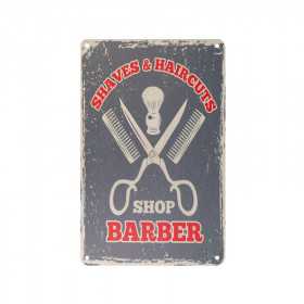 Tablica ozdobna barber B064 