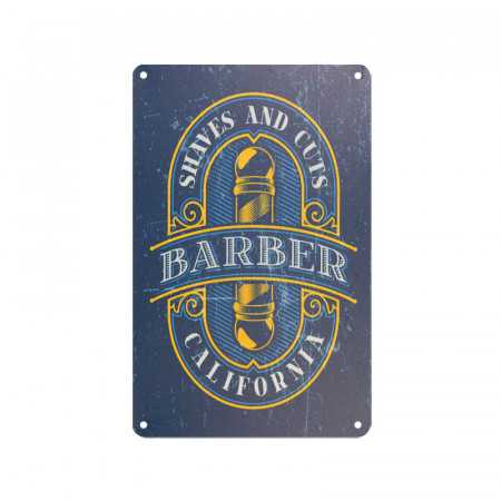 Tablica ozdobna barber B076 