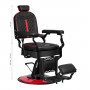 Gabbiano barber chair Diego black 