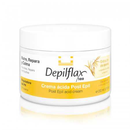 Depilflax 100 krem z kwasem glikolowym po depilacji 200 ml 