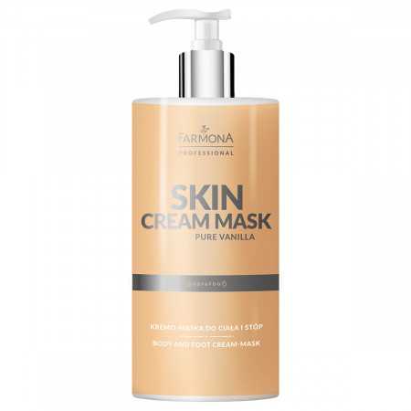 Farmona skin cream mask pure vanilla kremo - maska do ciała i do stóp wanilia 500 ml  