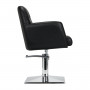 Fauteuil de coiffure noir gabbiano monaco {attributes}