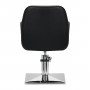 Fauteuil de coiffure noir gabbiano monaco {attributes}