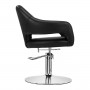 Fauteuil de coiffure Prestigio Noir & Chromé {attributes}