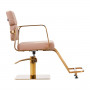 Chaise de coiffure gabbiano porto beige doré {attributes}