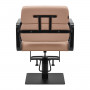 Fauteuil de coiffure gabbiano porto noir et beige {attributes}