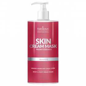 Farmona Skin cream mask peony essence kremo-maska do ciała i stóp piwonia 500 ml 