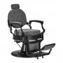 Cavalese barber chair old gray leather