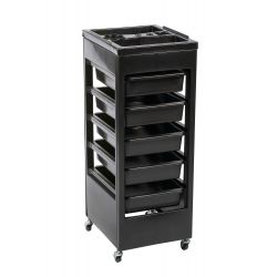 Coloring and storage hairdressing trolley-0004821 