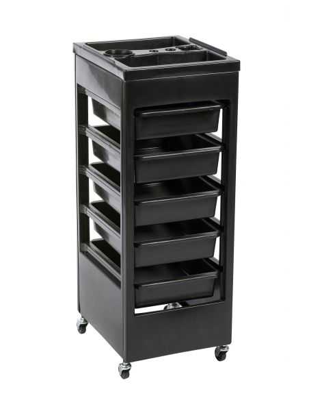 Coloring and storage hairdressing trolley-0004821 