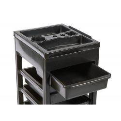 Coloring and storage hairdressing trolley-0004821