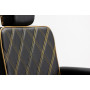 Maximus barber chair black gold v2