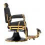 Cadeira de barbeiro Royal Prestige Gold-Black 