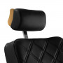 Royal Prestige Gold-Black Barber Chair