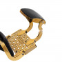 Royal Prestige Gold-Black Barber Chair