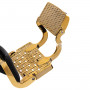 Royal Prestige Gold-Black Barber Chair