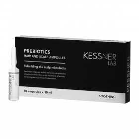 KESSNER LAB Ampolas Prebióticas para Couro Cabeludo e Cabelo - 10 x 10 ml 