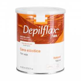 Depilflax wosk do depilacji puszka natural 800 ml FILM WAX 