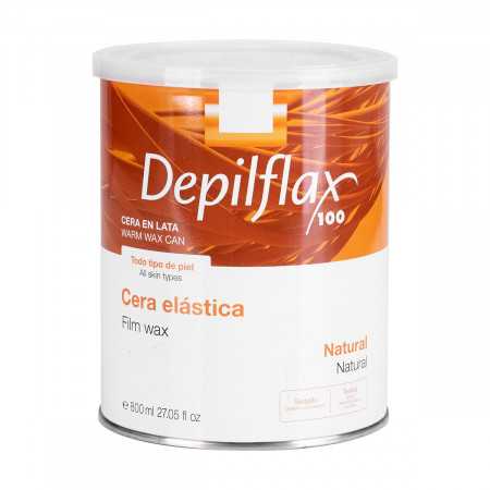 Depilflax wosk do depilacji puszka natural 800 ml FILM WAX 