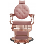 Fauteuil Barbier Florence Rose vue de face