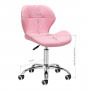 Kosmetikhocker Elegancia Pink 