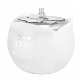 iWax Flower Wax Warmer Weiß Profilansicht