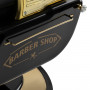 Majestic Gold Black Barber Chair zoom details