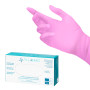 All4med disposable diagnostic nitrile gloves pink M 10 x 100pcs