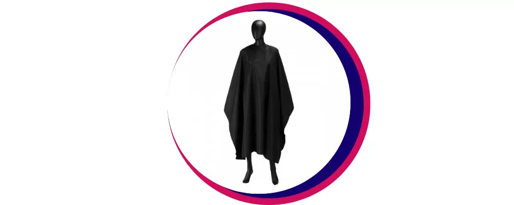 Hairdressing cape