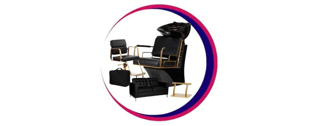 Kapsalonmeubilair - Fauteuils, stations en professioneel meubilair | GOLDBEAUTE