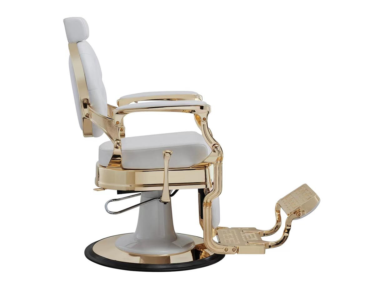 Florence Barber Chair Gold Bench