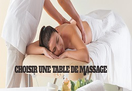 Choisir une table de massage ?